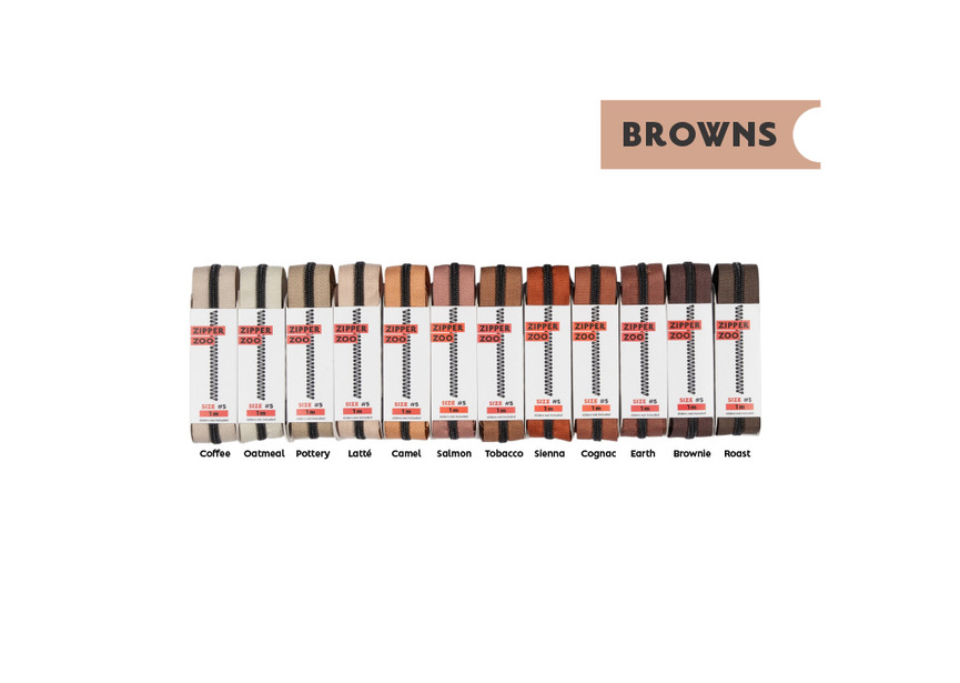 zippers-brown
